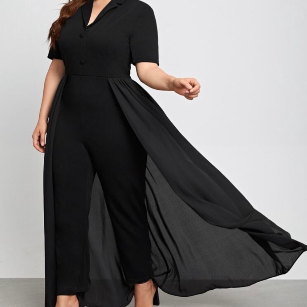 SHEIN Jumpsuit With Skirt
